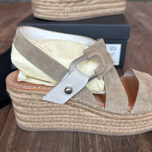 Rag & Bone Platform Espadrille - size 37.5 (7.5) - Picture 3 of 14